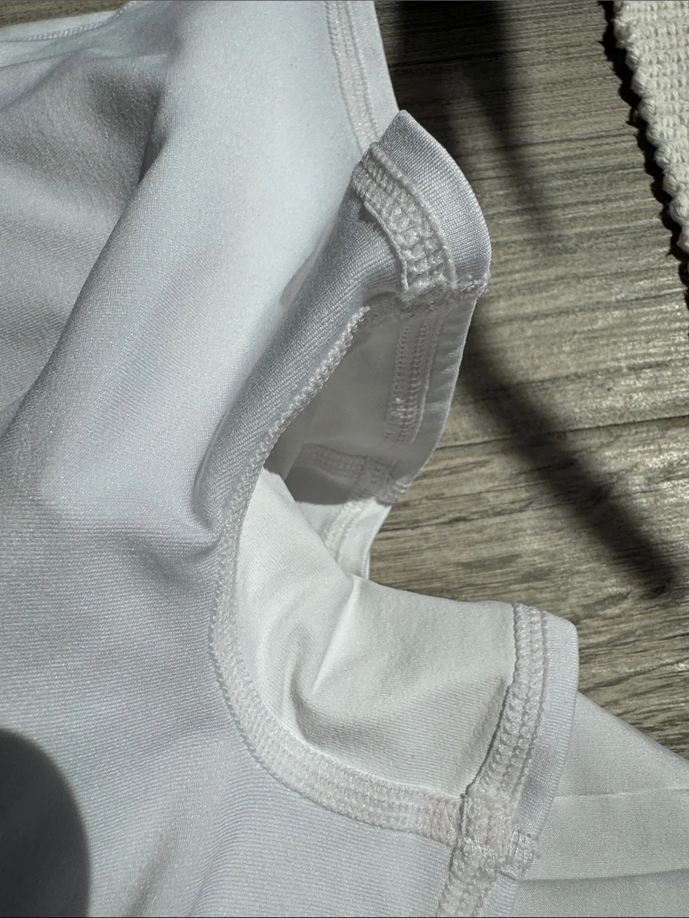 ALO Yoga White Pleated Tennis Skort